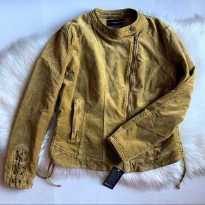 {NEW} BNCI • Asymmetrical Velvet Jacket • Size XL